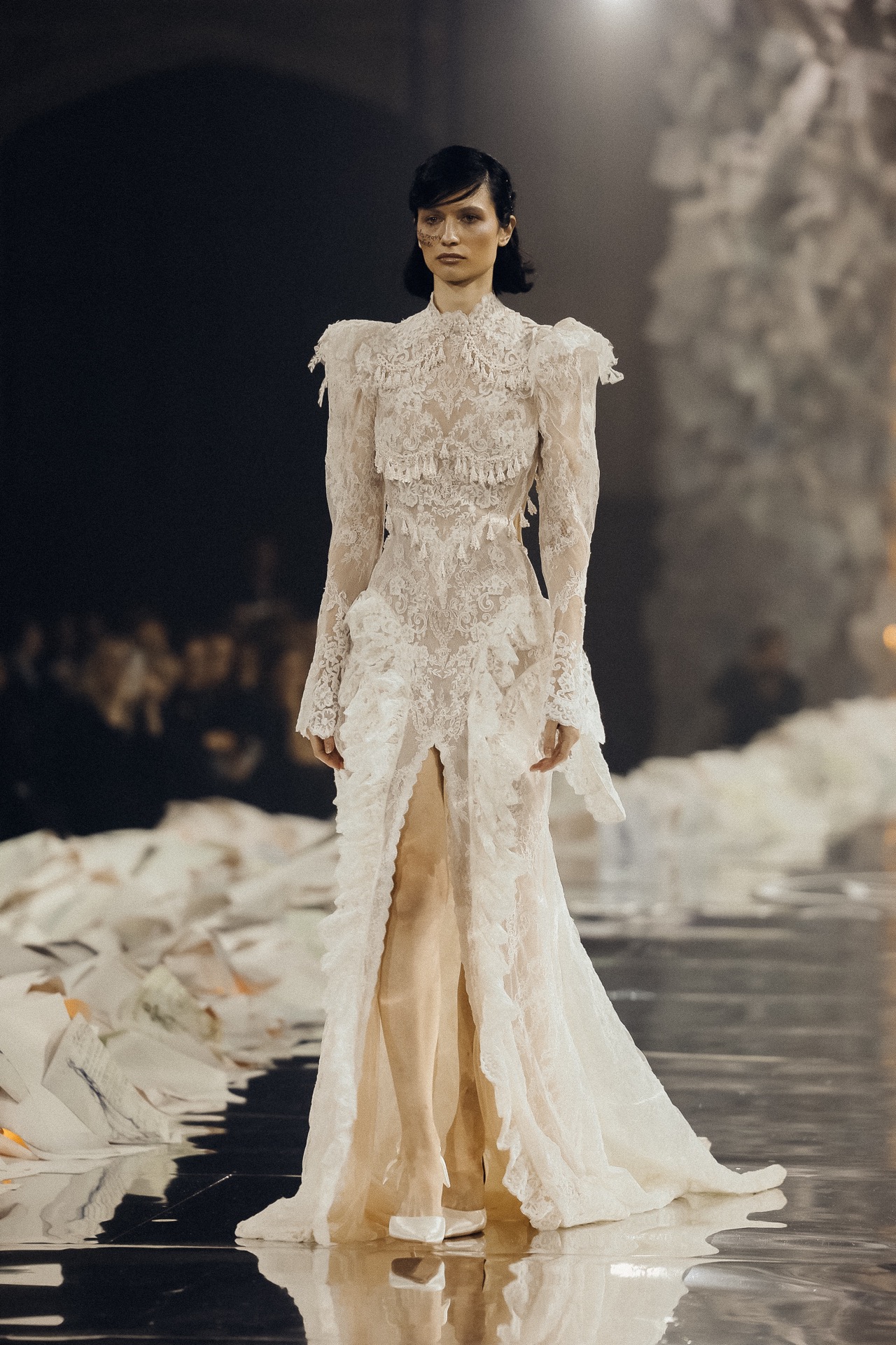 Sultry wedding dress by Rara Avis - View 4
